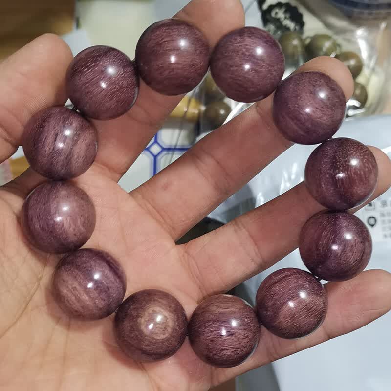 嘉屹 紫罗兰木手串巴西紫芯苏佛珠108颗念珠男女士2.