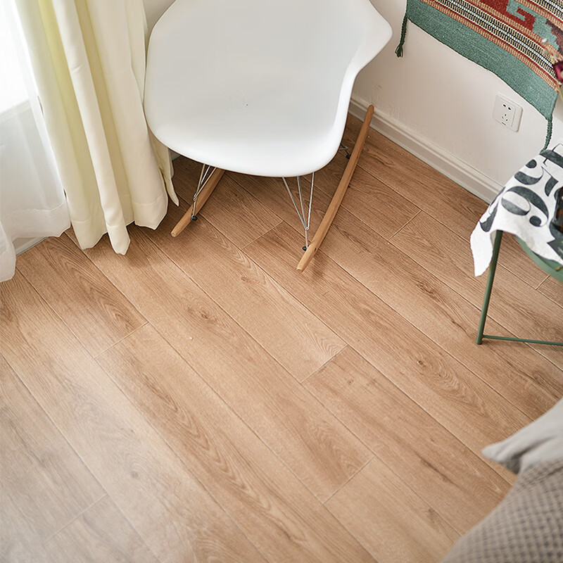 迪茵pvc地板革水泥地直接铺加厚耐磨地面贴地板贴 普通款核桃木1平米