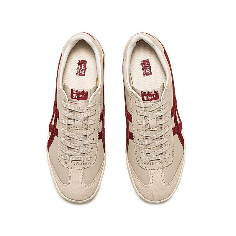 Onitsuka Tiger鬼塚虎德训鞋新款时尚休闲鞋男女款TOKUTEN 1183C086-200燕麦色/棕色 38主图2