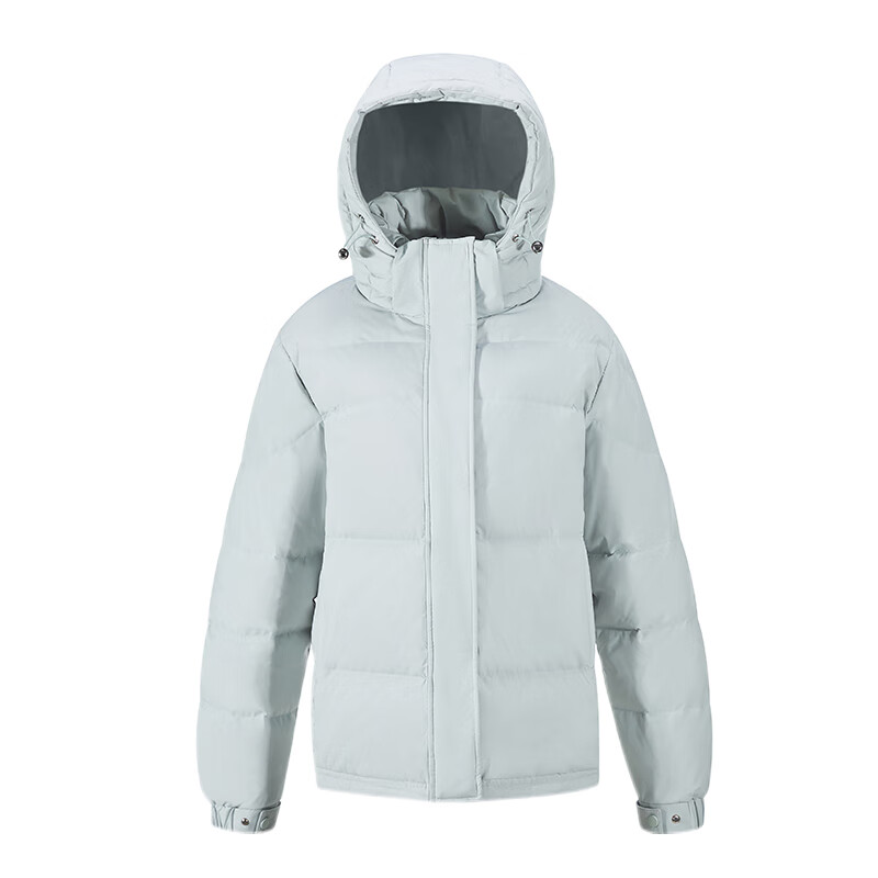 雅鹿蓄热短款羽绒服女2025年新款时尚休闲宽松小个子保暖时尚羽绒外套 暖冬米 L (165) 【建议125-140斤】