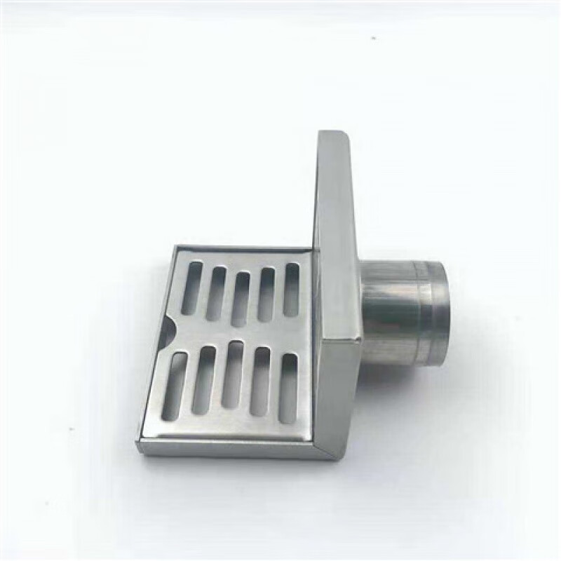 kedoety墙角地漏不锈钢304同层侧排地漏阳台直排墙面l形9横排水50管