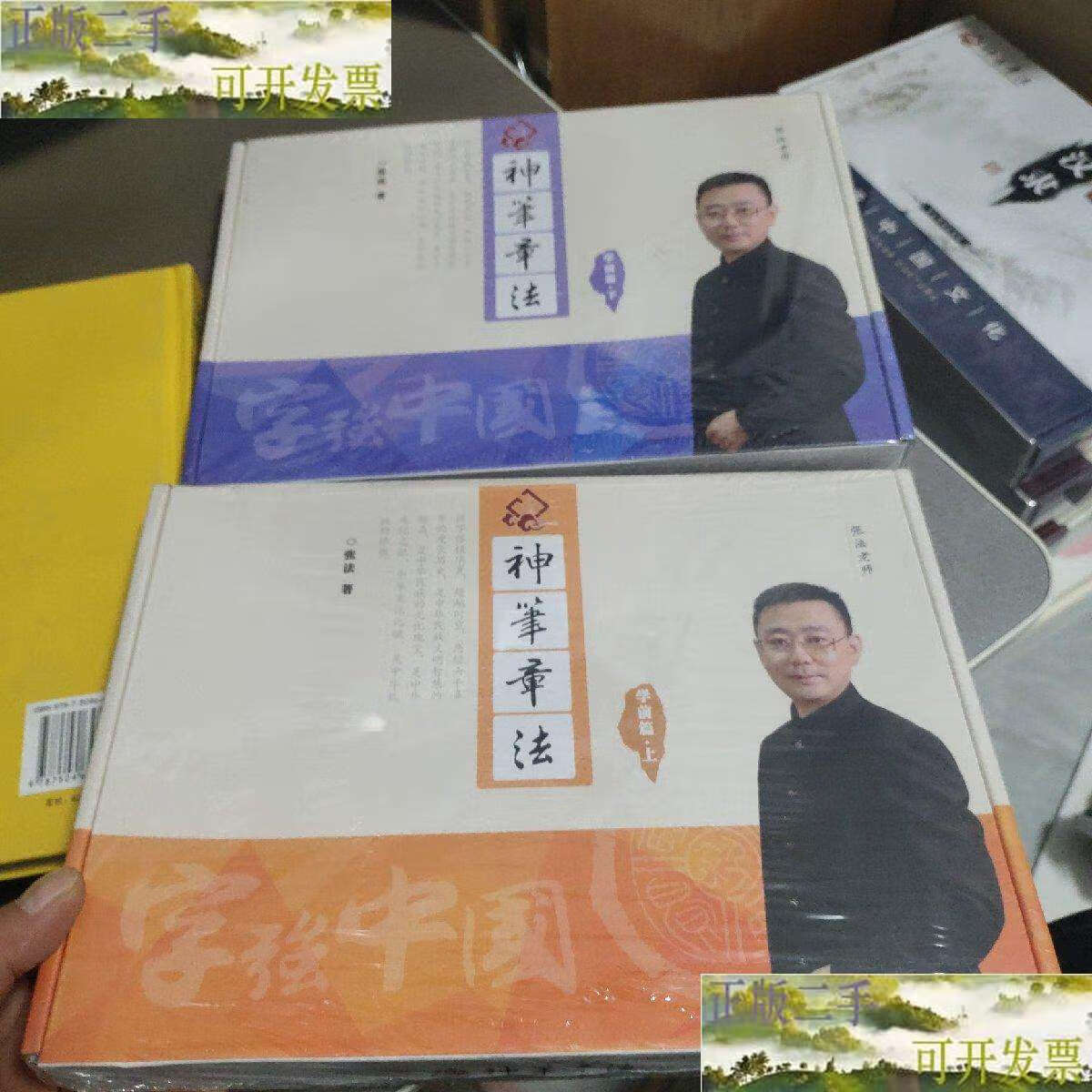 【二手9成新】神笔章法 学前篇 上下  /张法 神笔章法