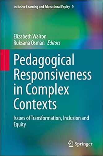 预订 pedagogical responsiveness in complex contexts