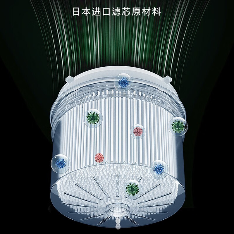 聚蓝(bluetech) 净水壶家用过滤水壶双芯长效去水垢除氯除菌直饮标准滤水器4.2L大容量 畅想全年装【1壶11芯】温雅白 默认182