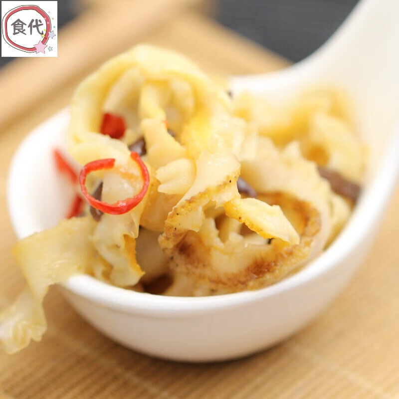 千畅安调味扇贝唇扇贝即食麻辣扇贝裙边海鲜扇贝肉扇贝边 300克