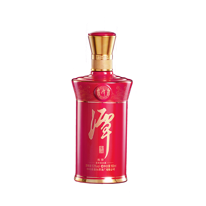 潭酒mini红潭真年份酱香型白酒大曲坤沙15年老酒品鉴装 53度 100mL 1瓶 （2022版）