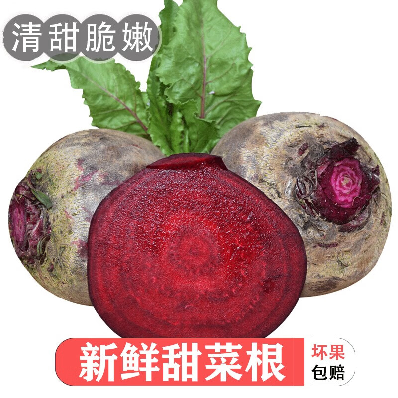 徐州新鲜甜菜根 甜菜头当季红菜头 红根甜菜大萝卜2.5kg生鲜 新鲜蔬菜
