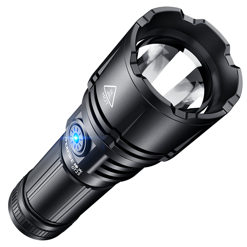 神火（SupFire）GT25强光手电筒变焦超亮远射长续航野户外充电家用便携应急照明