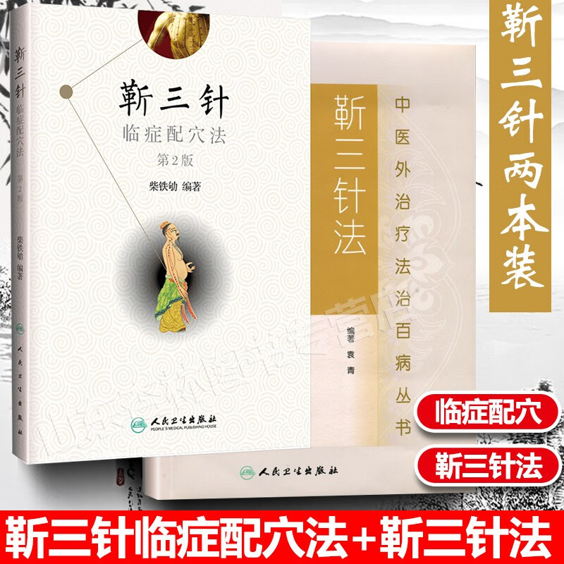 2本 靳三针临症配穴法+靳三针法(中医外