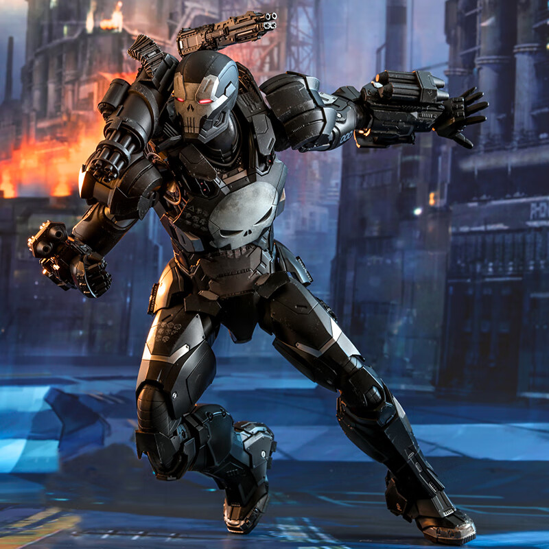 hot toys漫威惩罚者(战争机器装甲)1:6比例合金珍藏人偶 惩罚者(战争