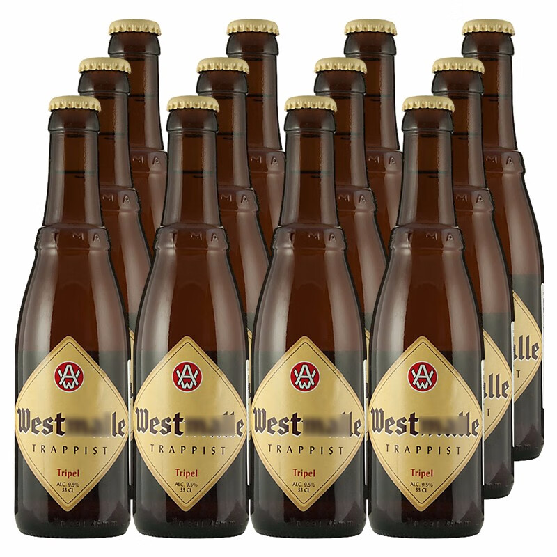 莱福比利时原装进口啤酒西麦尔三料啤酒进口啤酒330mL*12瓶