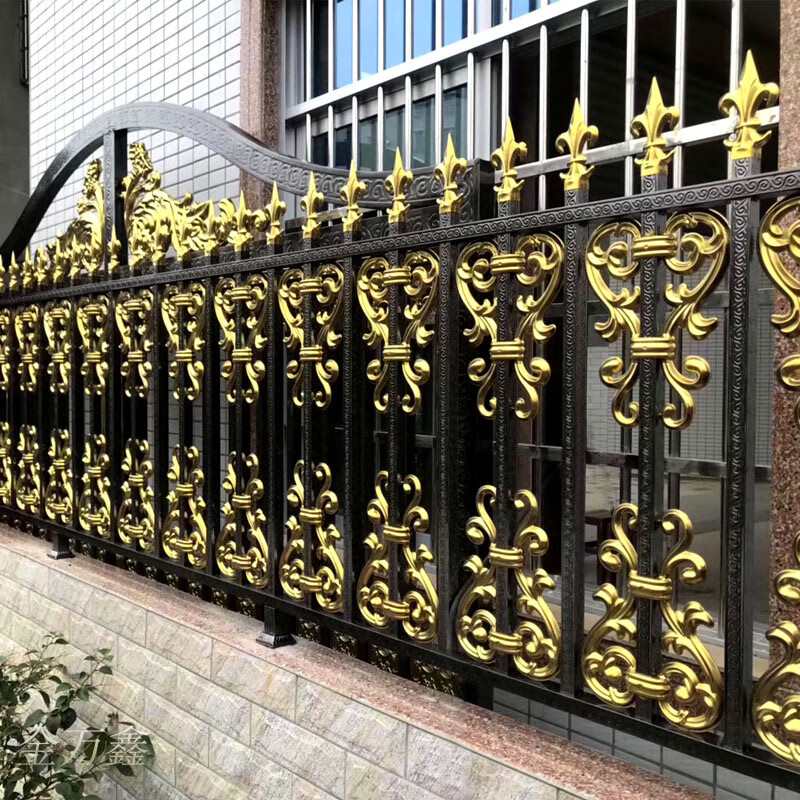 斯永达别墅院墙围栏 不锈钢护栏别墅围栏庭院阳台室外家用户外栅栏新