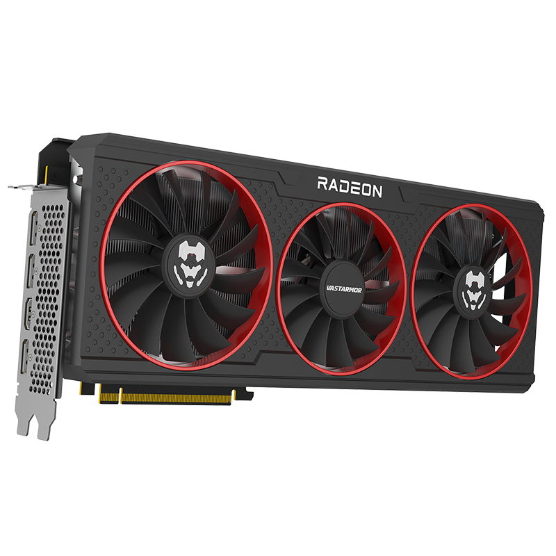 VASTARMOR 瀚铠 AMD RadeonRX 6750XT 合金 GDDR6 独立显卡 12GB