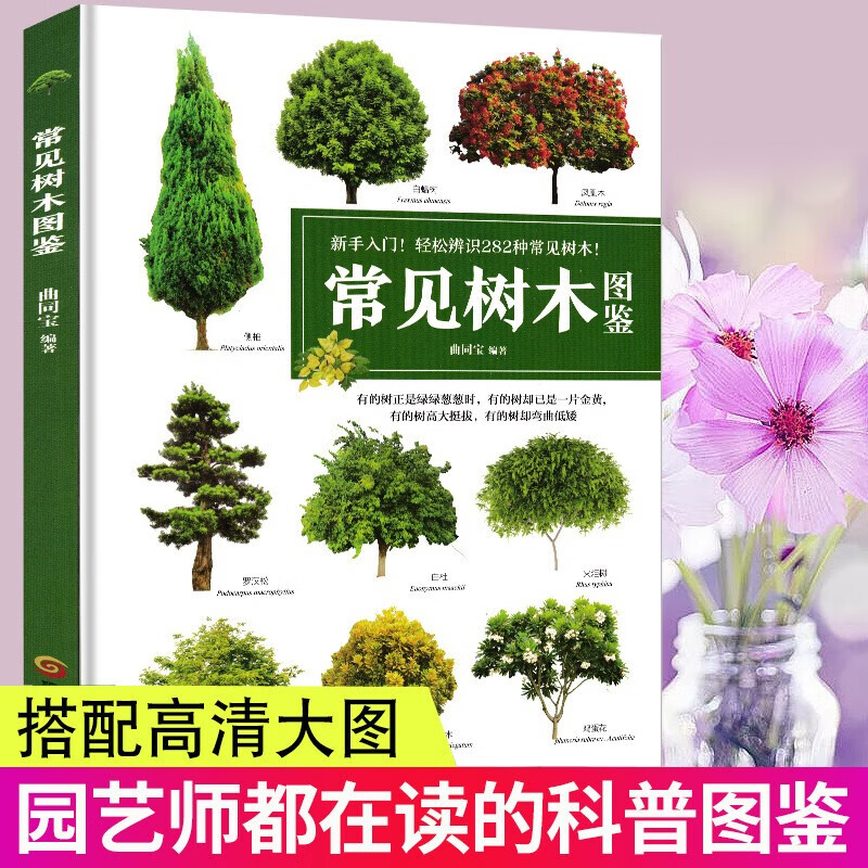 常见树木图鉴 园林树木－图集，园艺植物图鉴，树木图鉴，看图辨别各种常见树木 单本