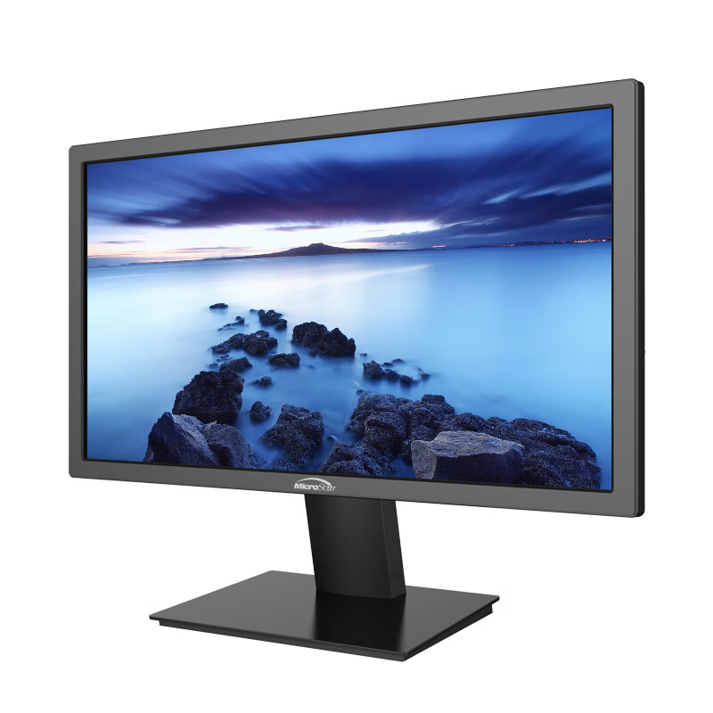 HKCMicroStar 21.5英寸 高清显示屏 滤蓝光 可壁挂 广视角 快拆底座 笔记本外接 电脑办公液晶显示器 M221