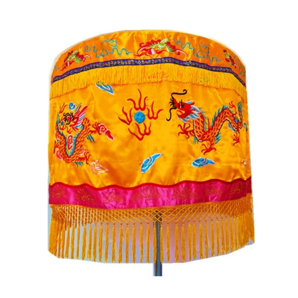 绿野客龙伞凤伞1米宝盖伞黄龙伞华盖佛顶伞经幢宝顶伞皇帝凉伞龙 直径