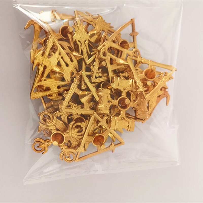 童捷优斗罗大陆佛怒唐莲神弩金色金属盲盒手转陀螺儿童玩具 合金小