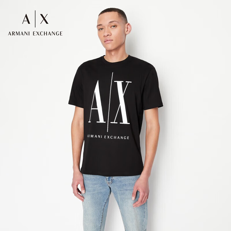 阿玛尼armani exchange【礼物】ax男士t恤衫