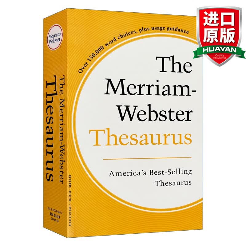The Merriam Webster Thesaurus 英文原版 麦林韦氏英语同义词词典 英英字典怎么看?