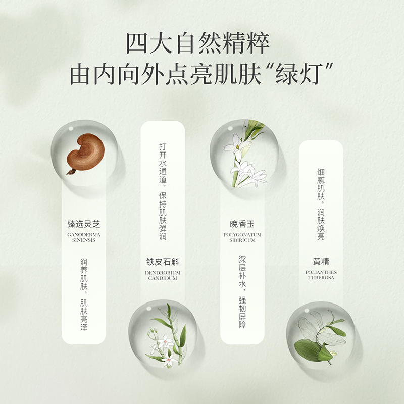 最媄灵芝酵活面膜 舒缓修复敏感肌可用120g