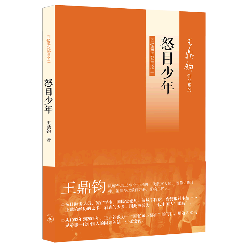 怒目少年(回忆录四部曲)/王鼎钧作品系列
