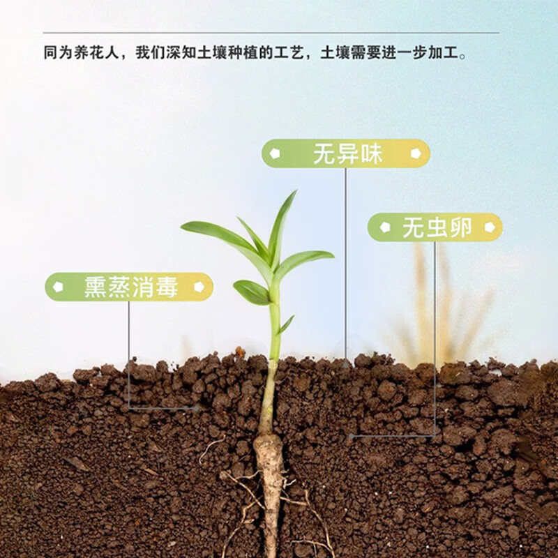 申之北【甄选厂家】营养土腐殖土黑土有机土养花种植土种菜土家庭园艺用 腐殖营养土黑土10斤