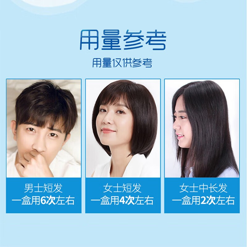 韩金靓 清水黑染发剂植物一洗黑遮盖白发送礼送长辈礼物黑色男女染发膏 精品礼盒装200ml【送礼佳选】