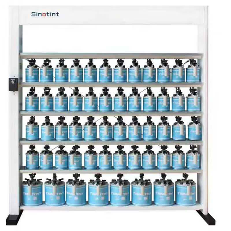 大美光速汽车调色设备 电脑调漆机j搅拌机免维护 包含调漆浆盖 24头