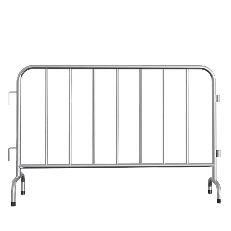 稳东304不锈钢铁马可移动护栏地铁隔离围栏可定制logo商场道路防护栏 