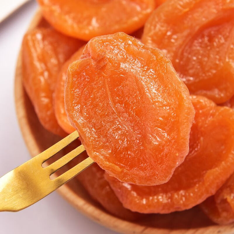 嘉尚酷金杏干红杏干杏脯口感酸甜杏肉无核杏干果脯半边杏肉金太阳