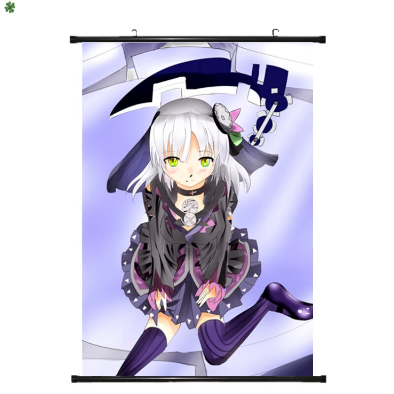 狼天影(langtianying) 时钟机关之星 琉珠 玛丽动漫周边卷轴挂画布画