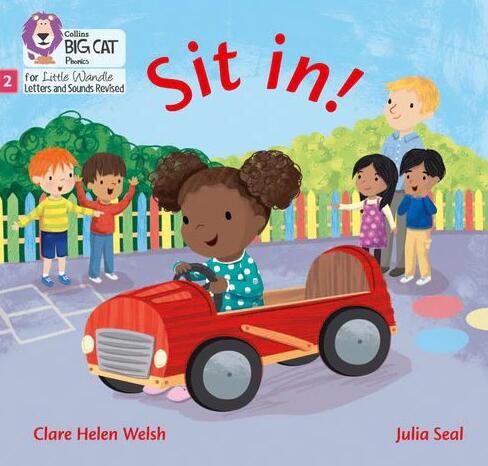 现货 英文原版 sit in! : phase 2 set 2 坐下!:第2阶段第2套