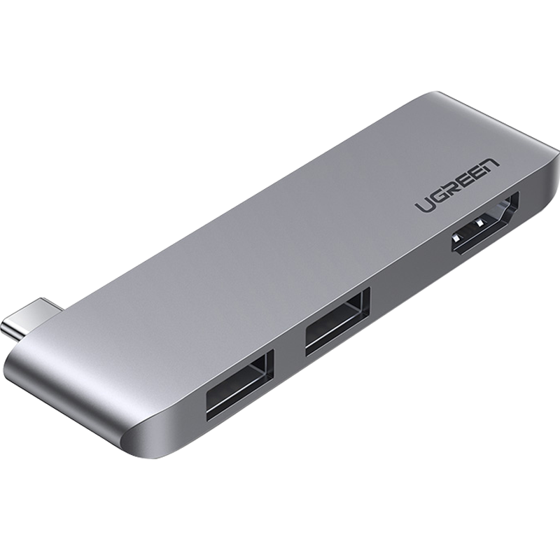 ����Type-C��չ��ֱ��ʽ�׵�3��չ��MacBookPro/Air�ʼǱ�ͨ��M3/4оƬ�׵�4/5ת����USB3.0������ ˫Cͷ��5��1-ȫ����C+HDMI��60559