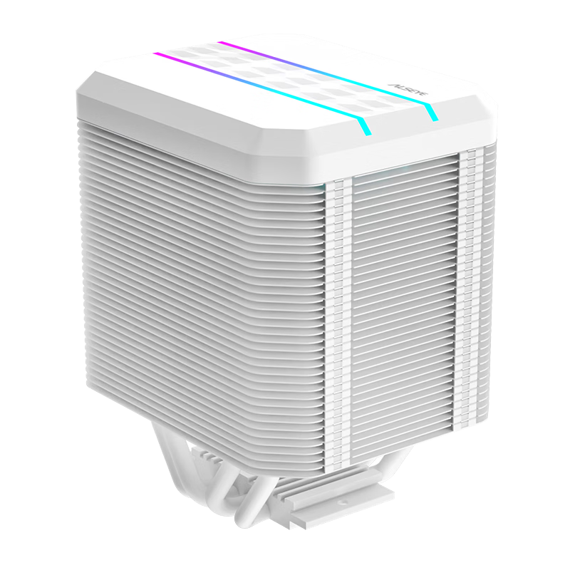 ALSEYE奥斯艾（ALSEYE）风冷cpu散热器 M90-W 电脑组件 4热管双塔式双平台 低躁音风扇ARGB  白色