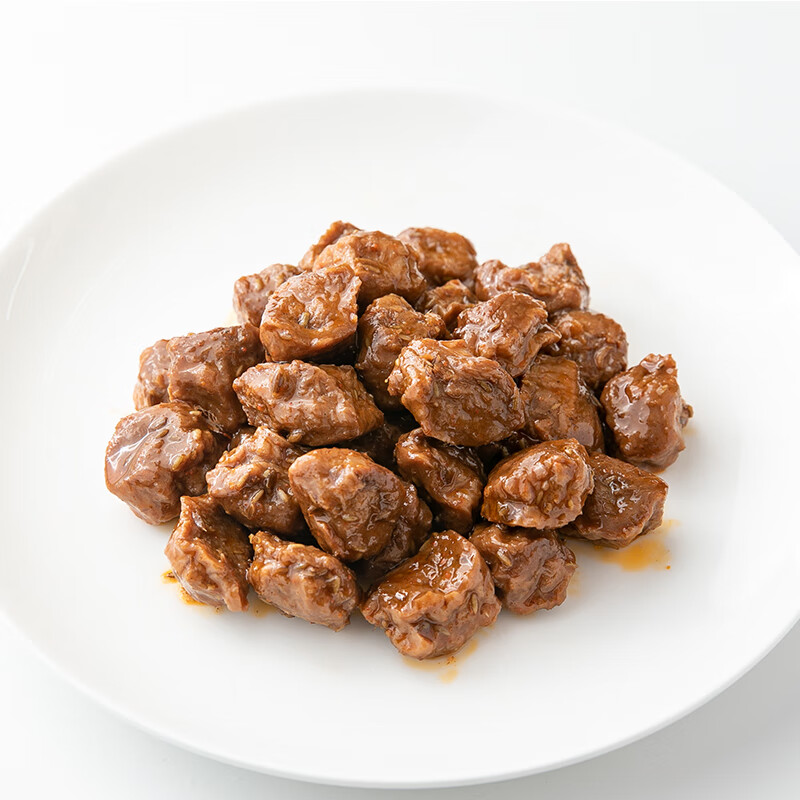 齐善素食 孜然素羊肉粒 仿荤素肉人造肉佛家纯素食品植物肉食品斋菜 5