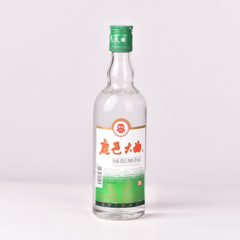 鹿邑大曲 河南宋河酒厂精制绿标白酒 整箱 46度 450ml