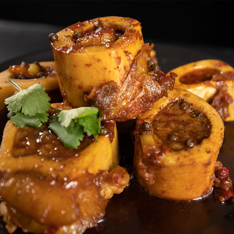 大庄园牛骨髓新鲜食材 牛棒骨煲汤烧烤  牛大骨 500g 500g*5