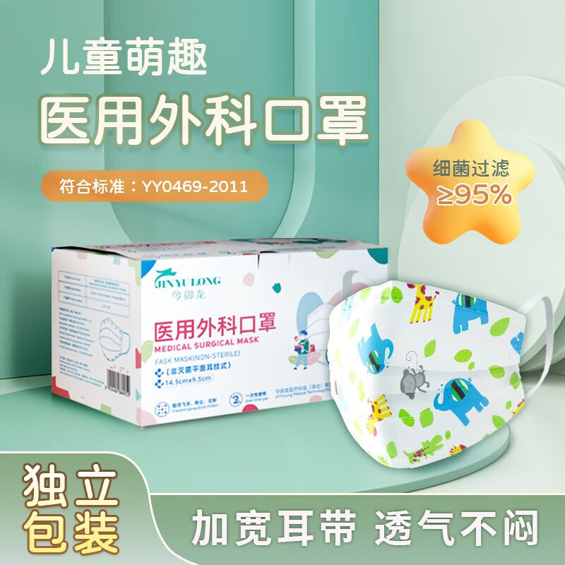 今御龙儿童口罩价格走势、评测分享和购买攻略