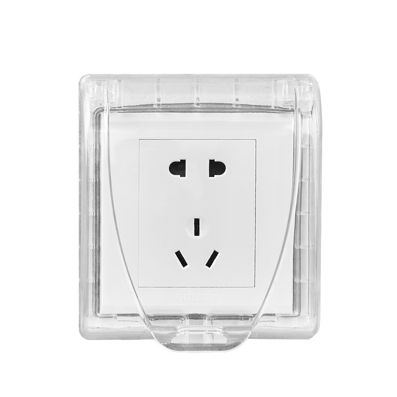 式插座防水盒 86型浴室开关罩 家用厨房电器插头防油盖 油盖防溅盒