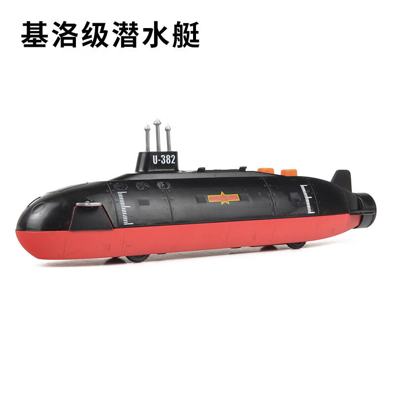 合金航母模型儿童玩具仿真航空母舰潜水艇军事模型军舰战舰回力船