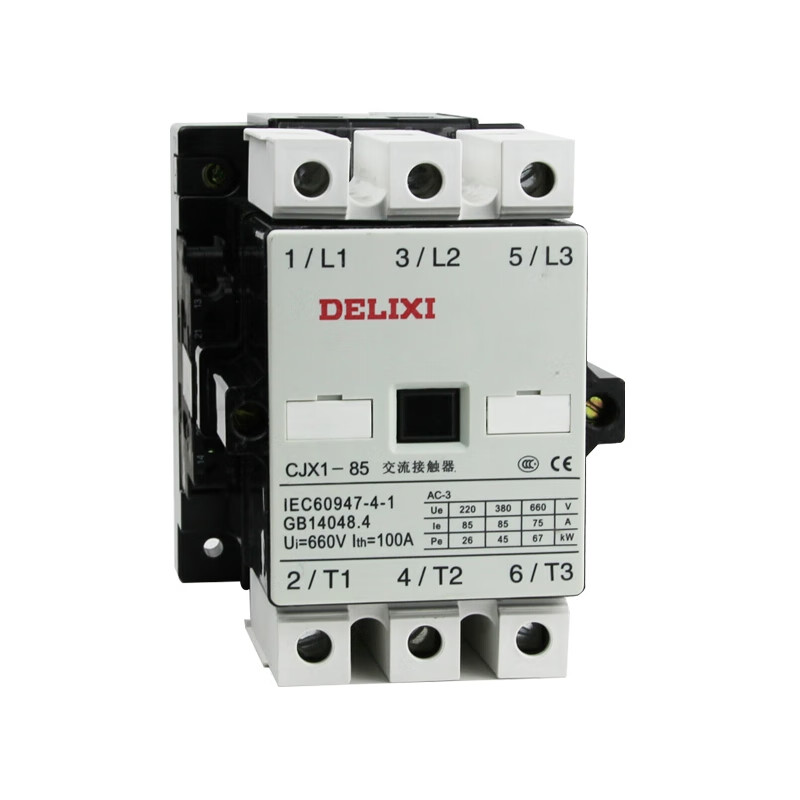 德力西电气 通用型交流接触器 cjx1-85/22 50hz 110v