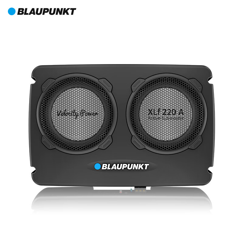 德国(蓝宝blaupunkt)车载有源低音炮 双8寸喇叭 xlf 220a