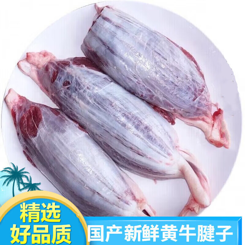 铭语然 牛腱肉黄牛腱子生鲜国产散养牛腱子肉新鲜牛肉调理牛肉类 3斤精选装