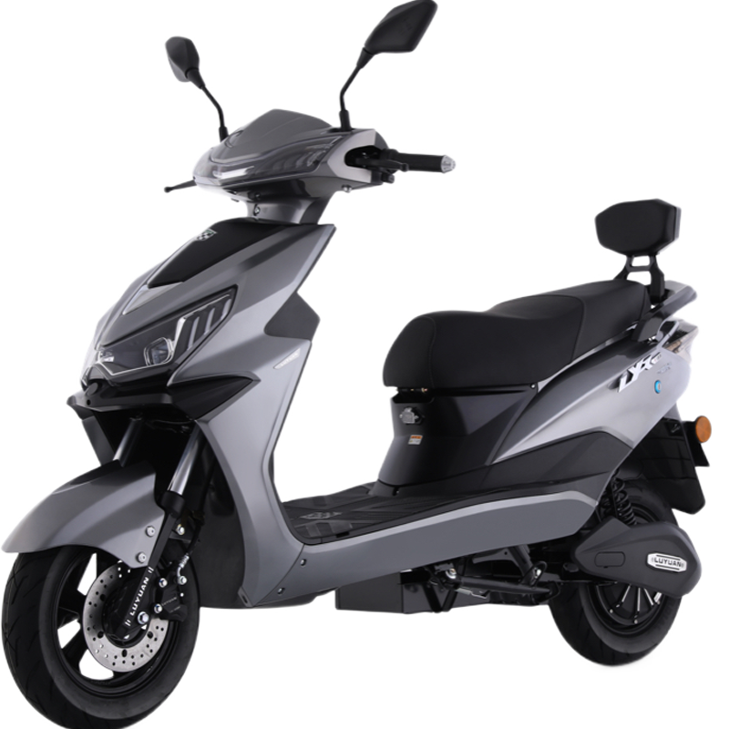 绿源72v超长续航电动摩托车外卖电瓶车上下班通勤代步  myz3 黑(72v