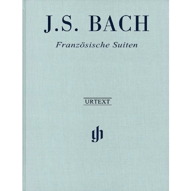 巴赫 法国组曲BWV812-817 钢琴带指法 亨乐 BachFrenchSuites HN594