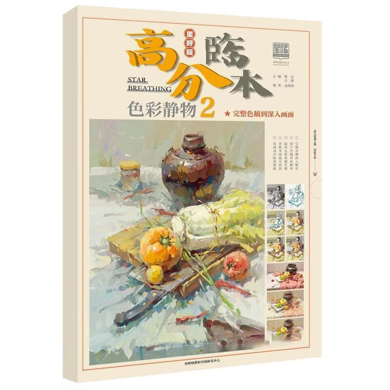 高分临本色彩静物2【正版书】