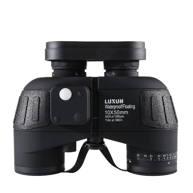 luxun力讯热罗盘测距望远镜高倍高清双筒10x50微光夜视户外望远镜 10