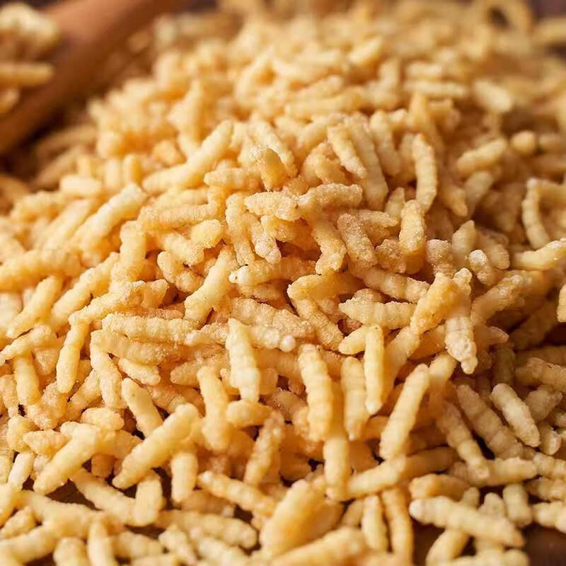 安徽安慶特產(chǎn)農(nóng)家炒米1斤/包手工原味咸味糯米炒米休閑零食小吃 原味1斤*5包