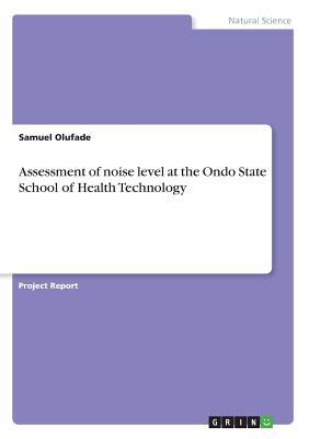 预订assessment of noise level at the ondo state scho
