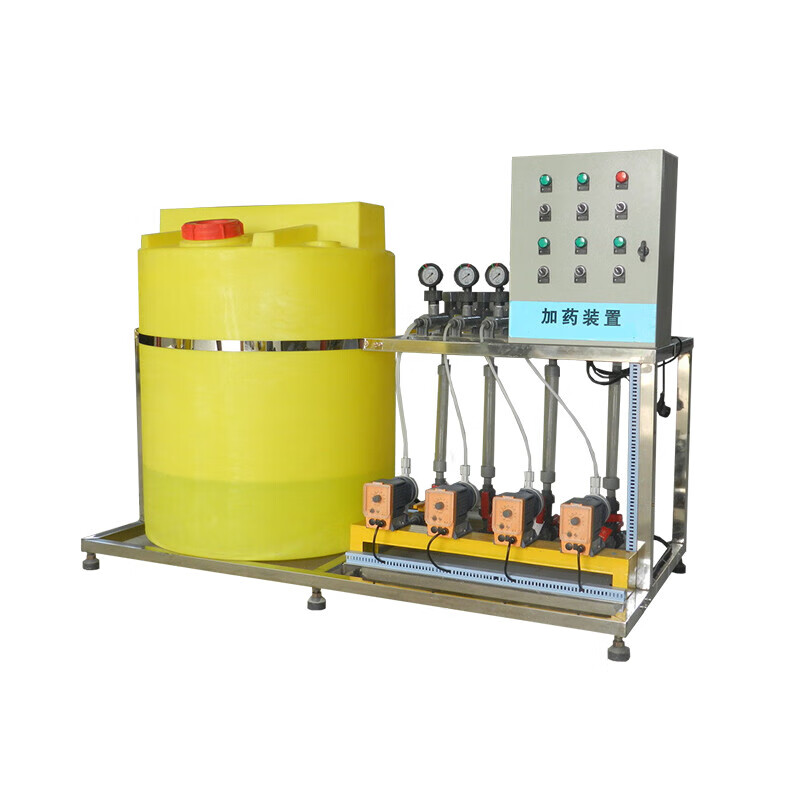 全自动加药装置pacpam絮凝剂加氯酸碱加药设备气浮机加药装置 100l桶